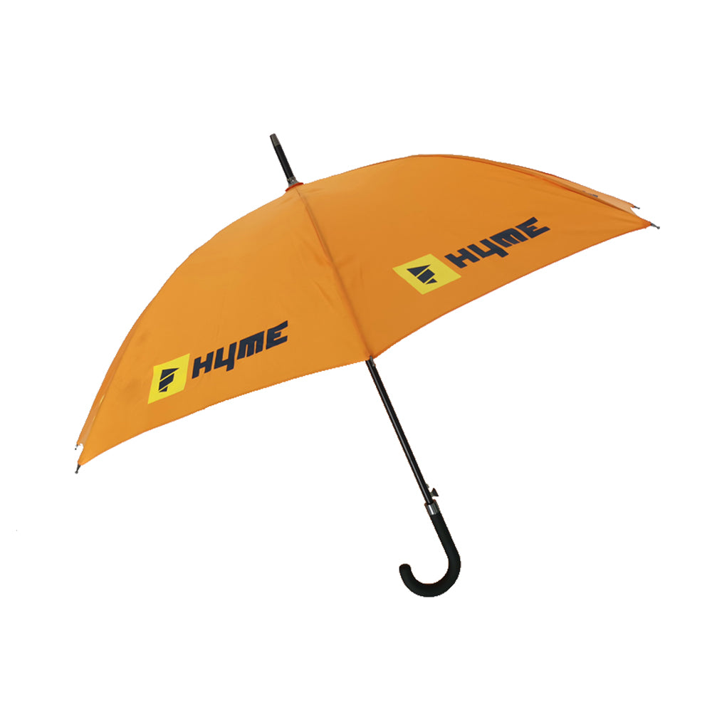 23 inch automatic open city stick umbrella with custom logo in orange color