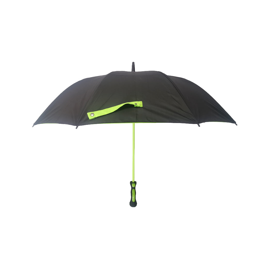 Custom windproof heavy duty golf umbrella with custom green color