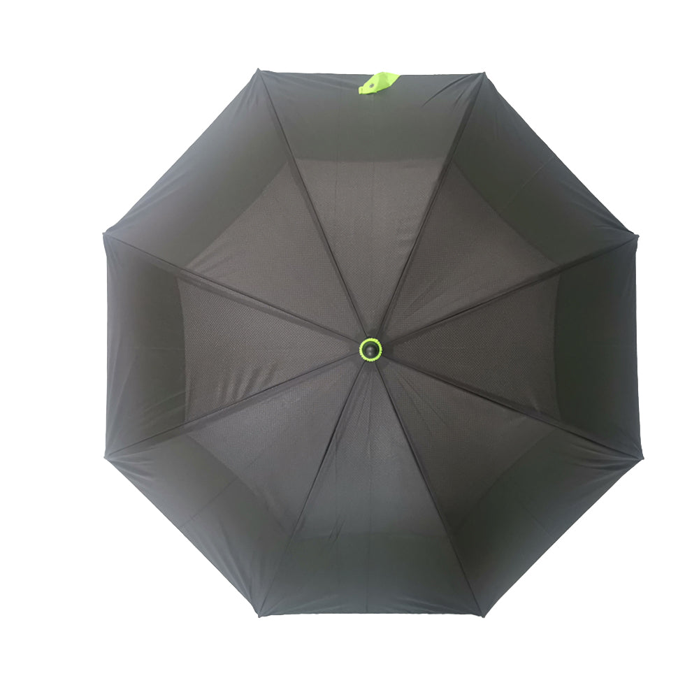 Custom windproof heavy duty golf umbrella with custom green color