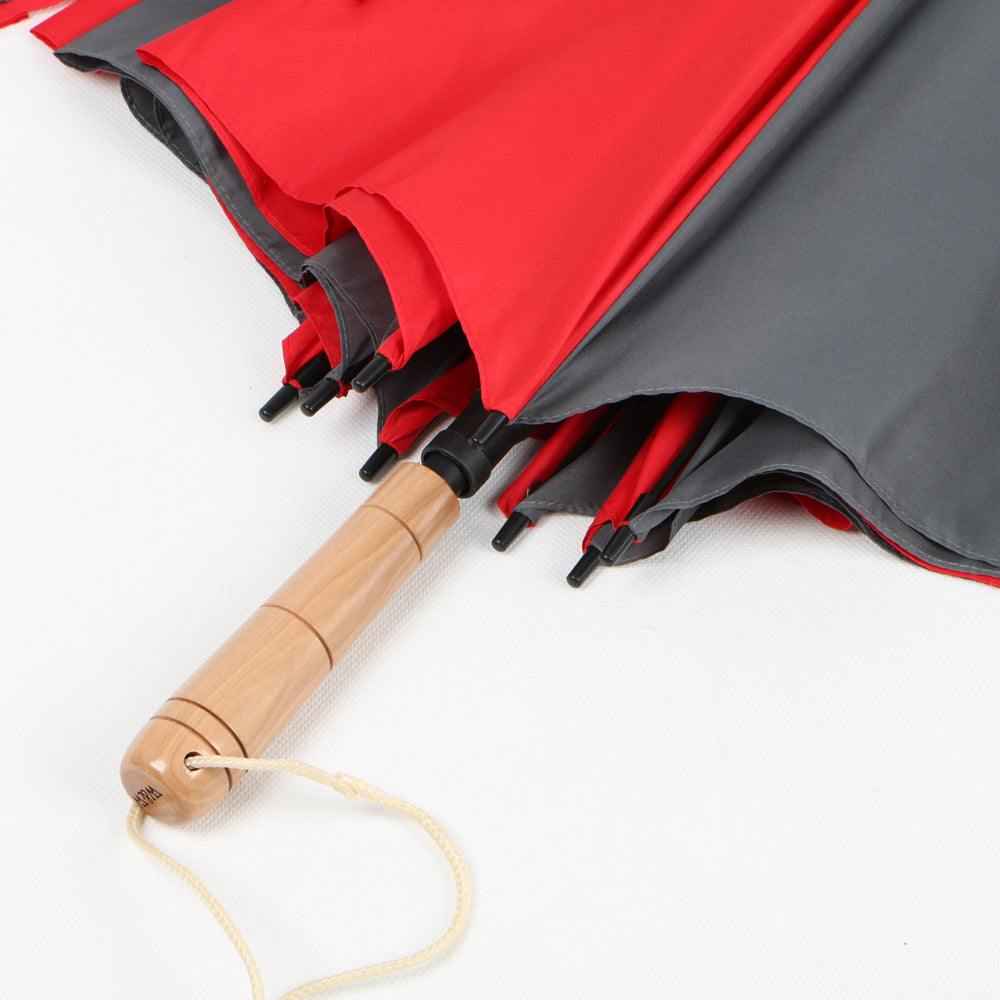 Custom windproof golf umbrella with air vents