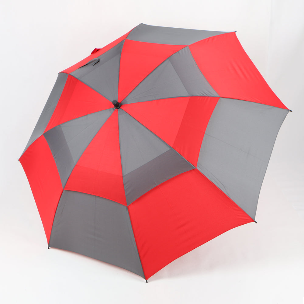 Custom windproof golf umbrella with air vents